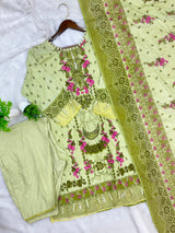 1296 Pakistani Customized Printed Suit