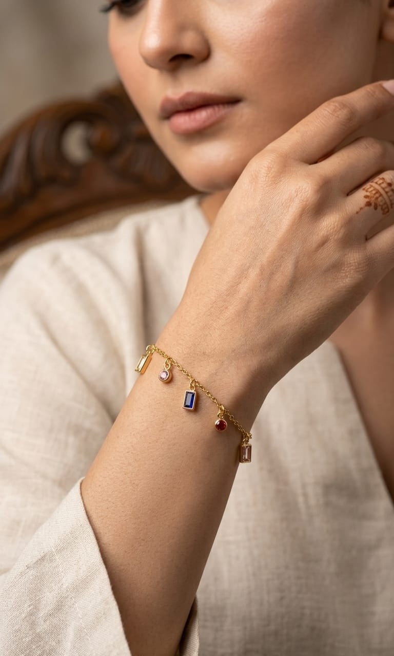 342 The Kaleidoscope Charm Bracelet