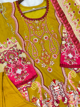 1312 Pakistani Embroidered Suit