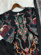 1215 Pakistani Embroidered Suit