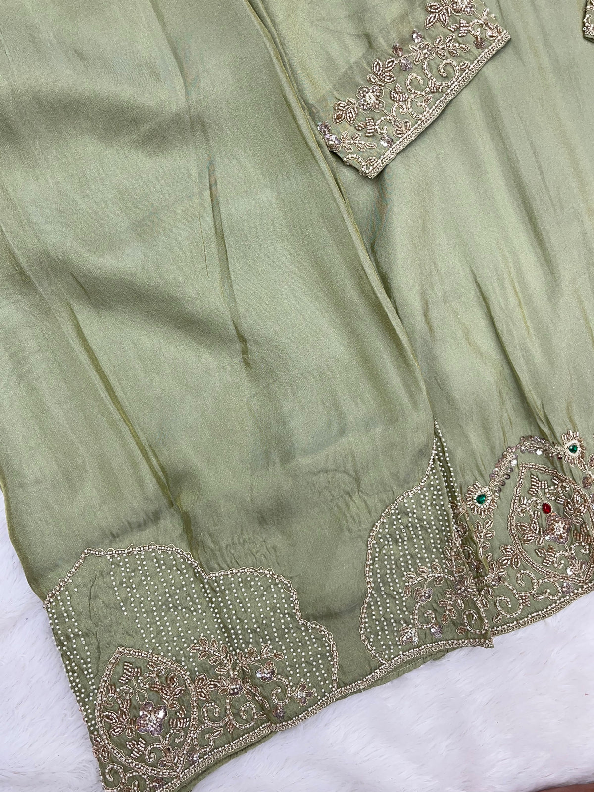 1425 Pakistani Sharara Set - Pink
