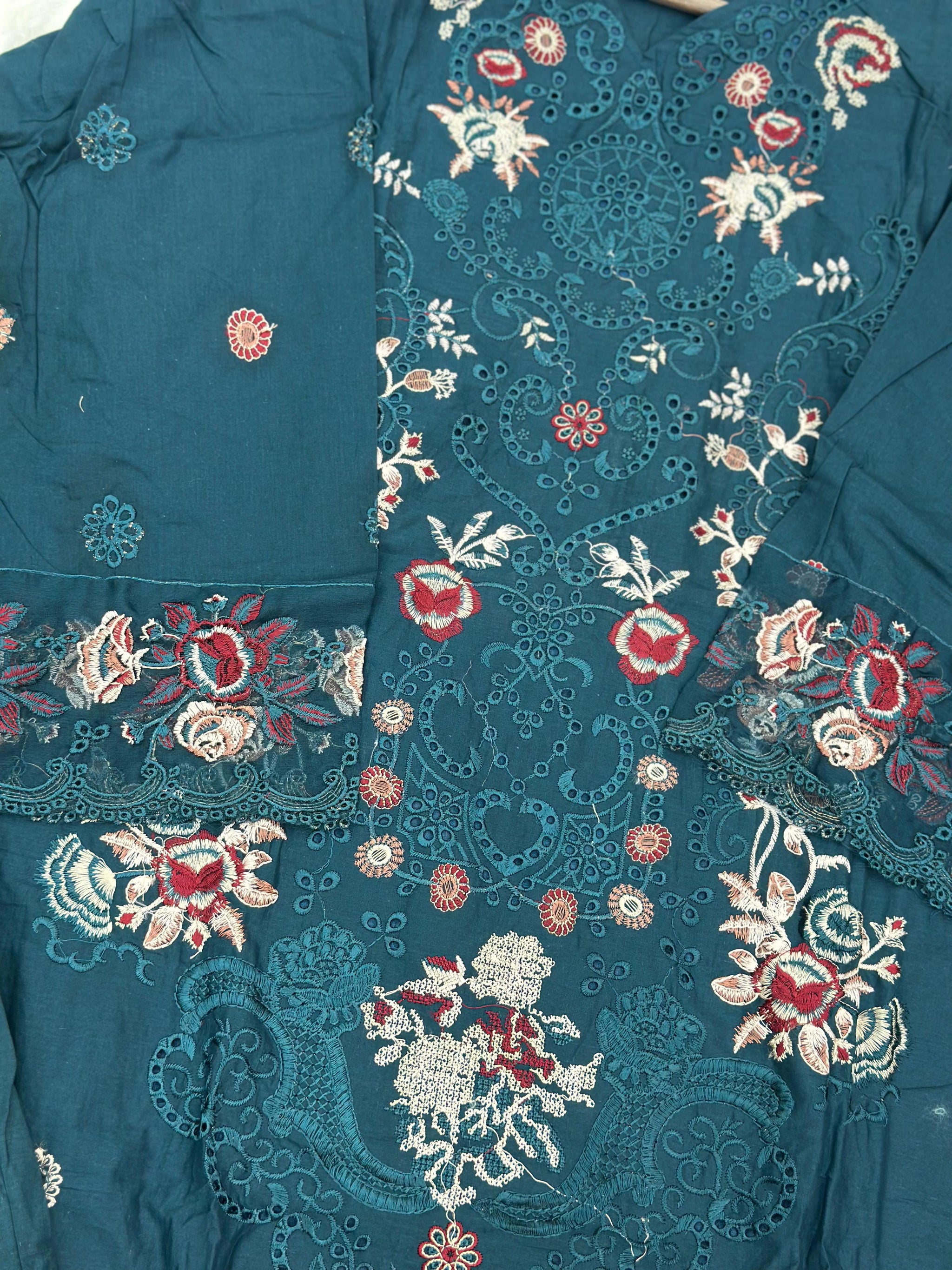 758 Elan Readymade Pakistani Chikankari Suit