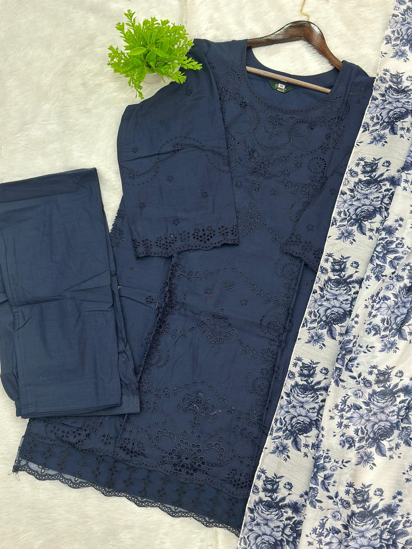 768 Readymade Pakistani Chikankari Suit