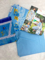 1016 Unstitched Casual Cotton Suit