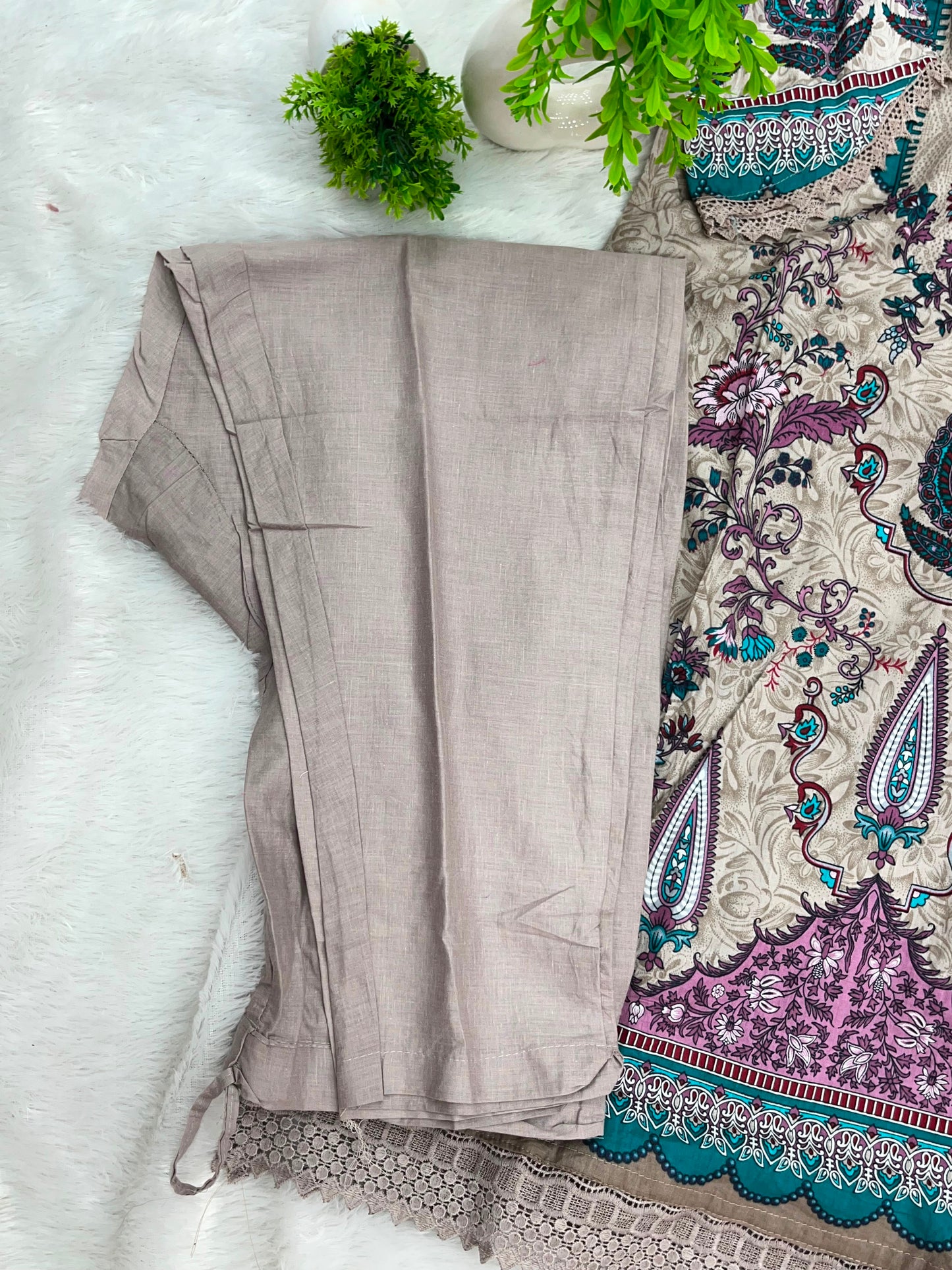 1219 Pakistani Embroidered Suit