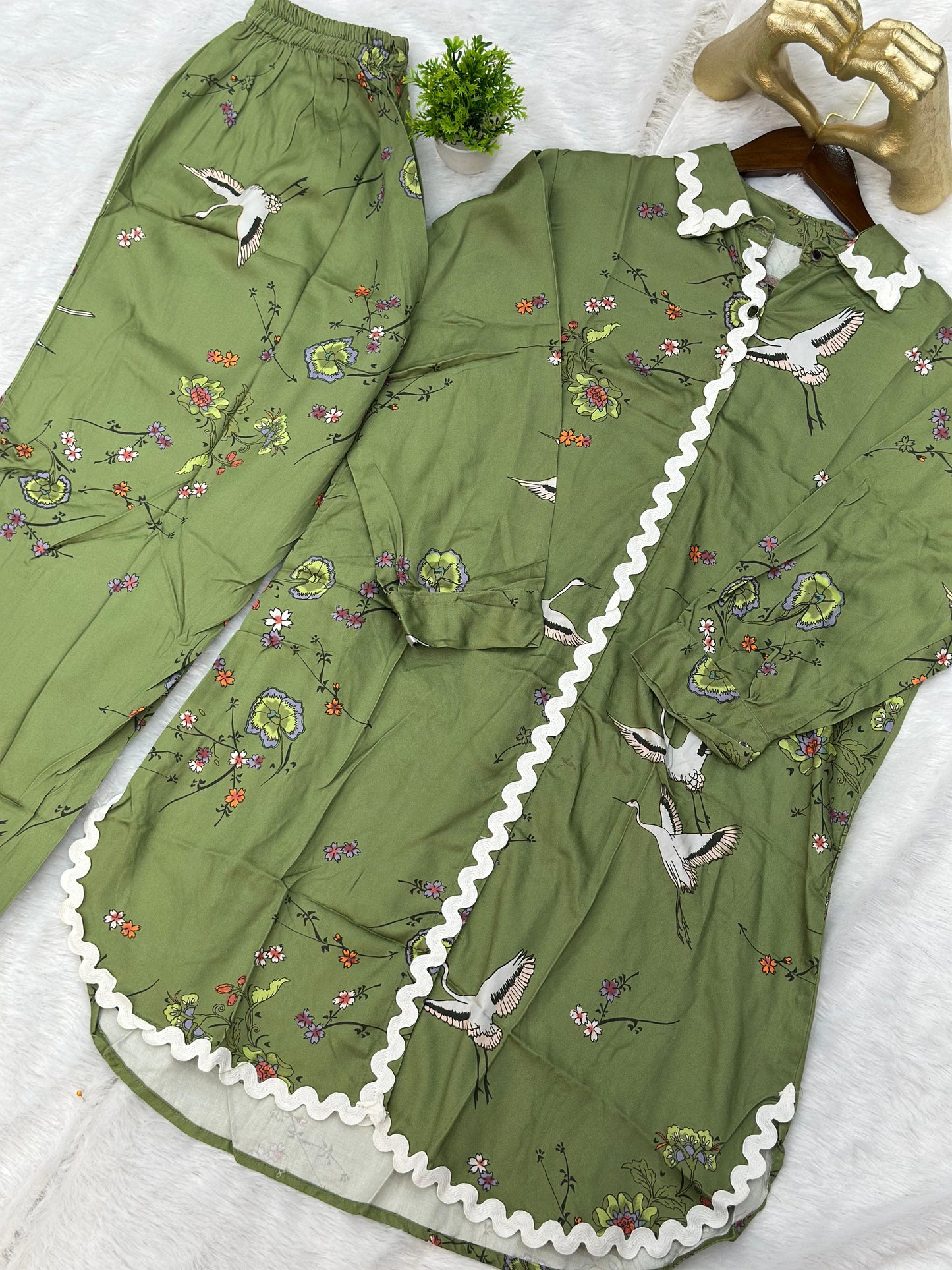 694 Casual Cordsets - Green