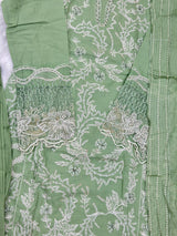 756 Elan Readymade Pakistani Heavy Embroidered Lawn