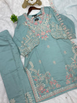 701 Pakistani Cut-Work Party-wear