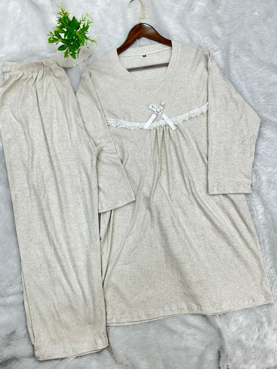 1344 Korean Bow Night Wear