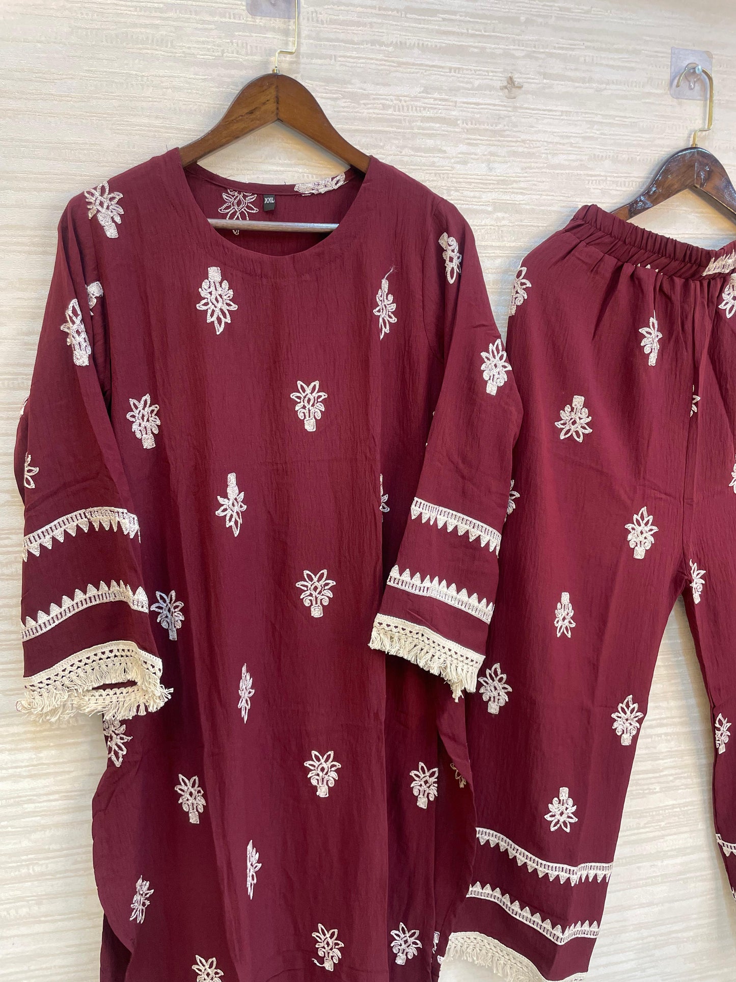 906 Modest Long Coord-Set - Magenta