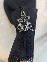 621 Premium Pakistani Party Wear - Black