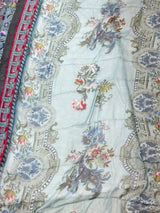 982 Unstitched Maria-B Flora Lawn Suit