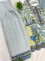 723 Pakistani Heavy Lawn Suit