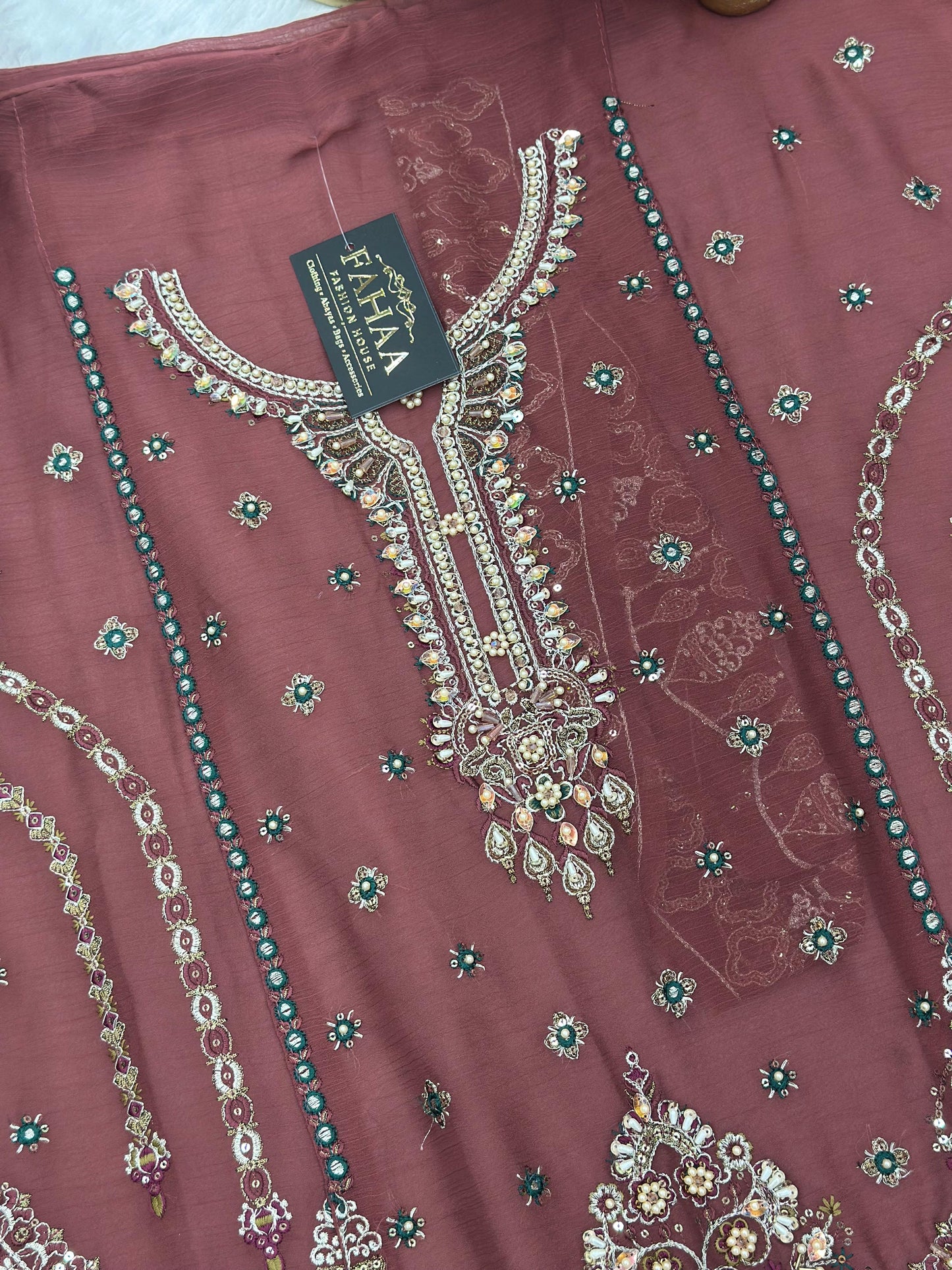736 Motifz Pakistani Party Wear Unstitched