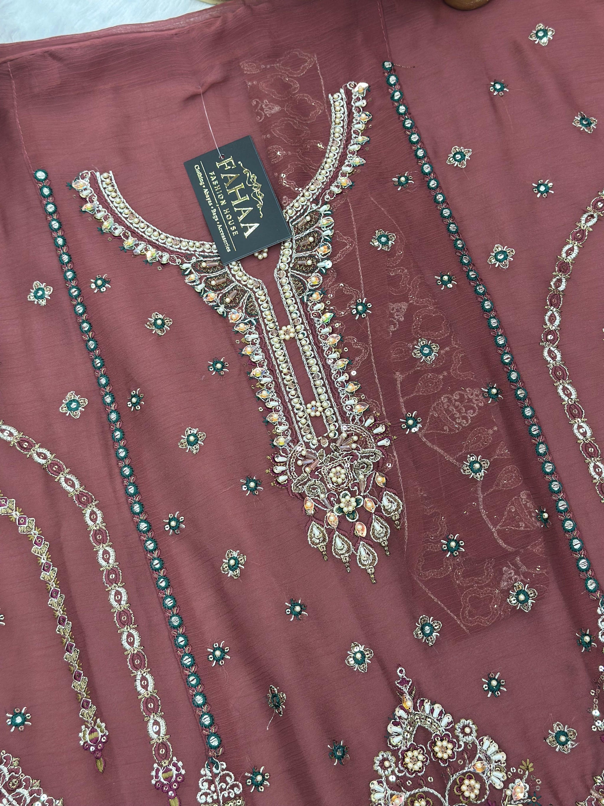 736 Motifz Pakistani Party Wear Unstitched