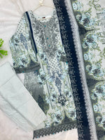 1498 Pakistani Heavy Lawn Suit - 6