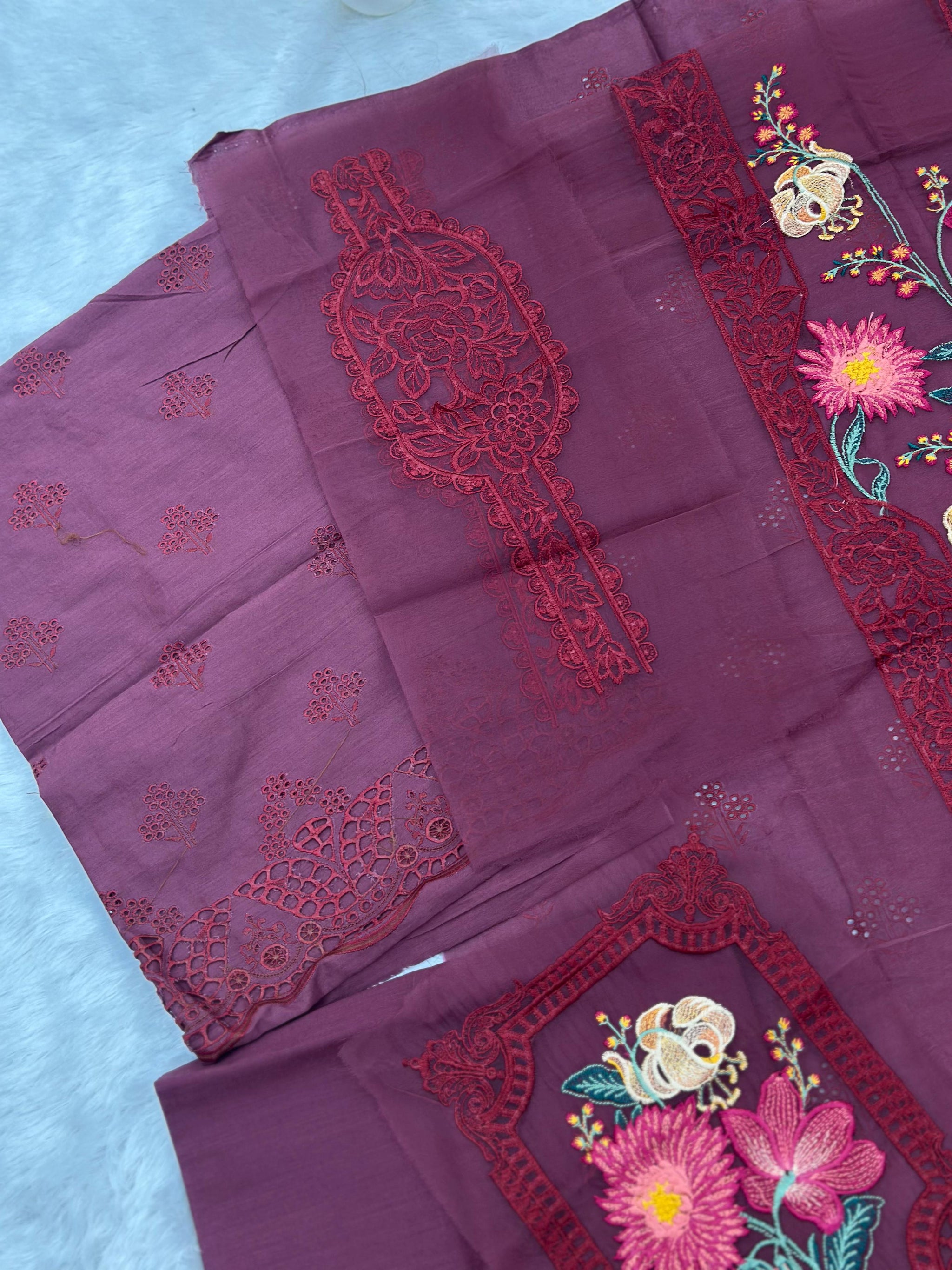 893 Unstitched OG Adan's Libas Zaria Chikankari Lawn Suit