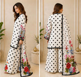 1355 Polka-Dot Floral Coordset