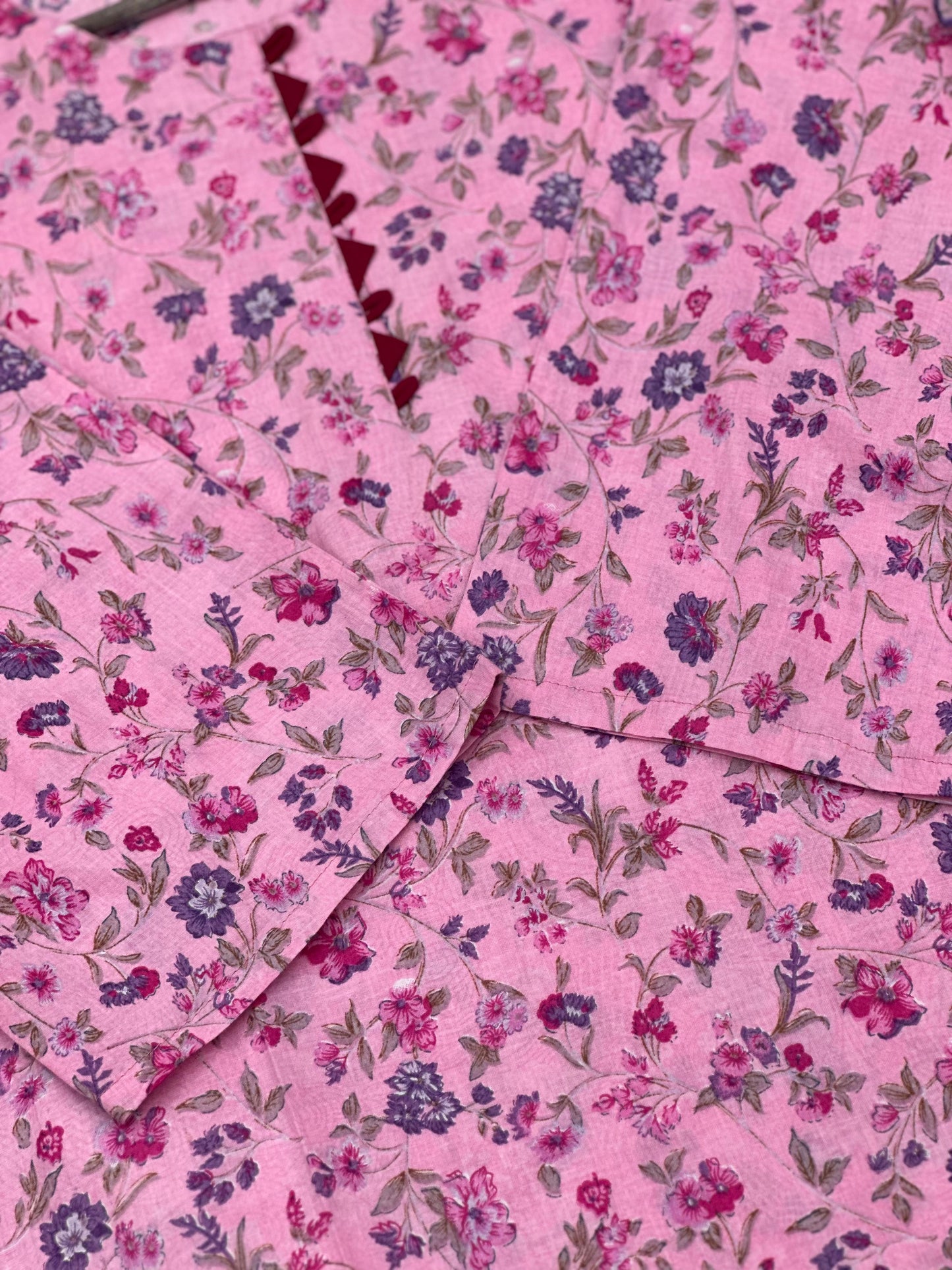 682 Pakistani Lawn Suit - Pink