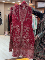 285 Noor-e-Khaas Husnara OG Gown - Vintage Rosewood