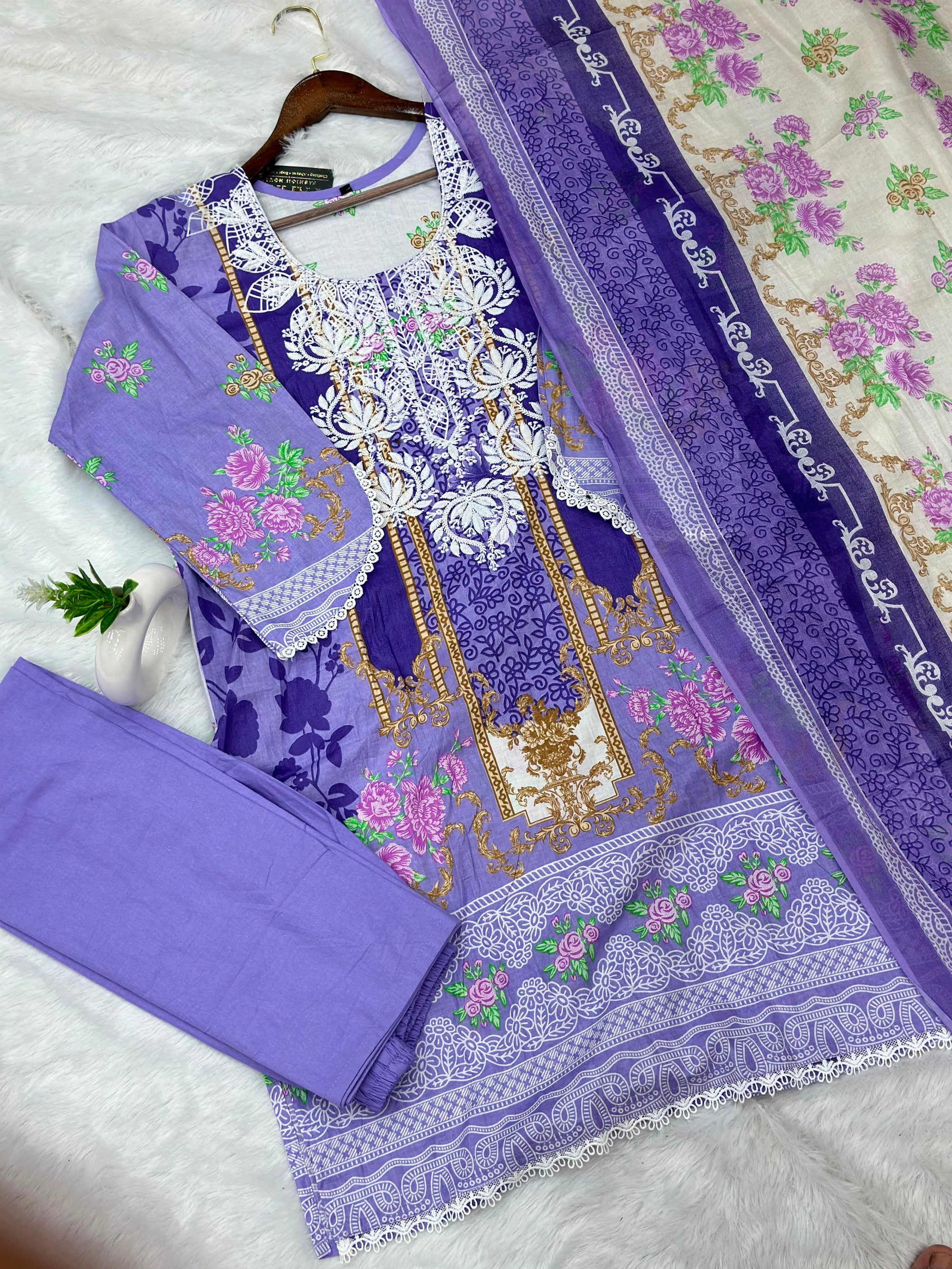 950 Pakistani Embroidered Suit