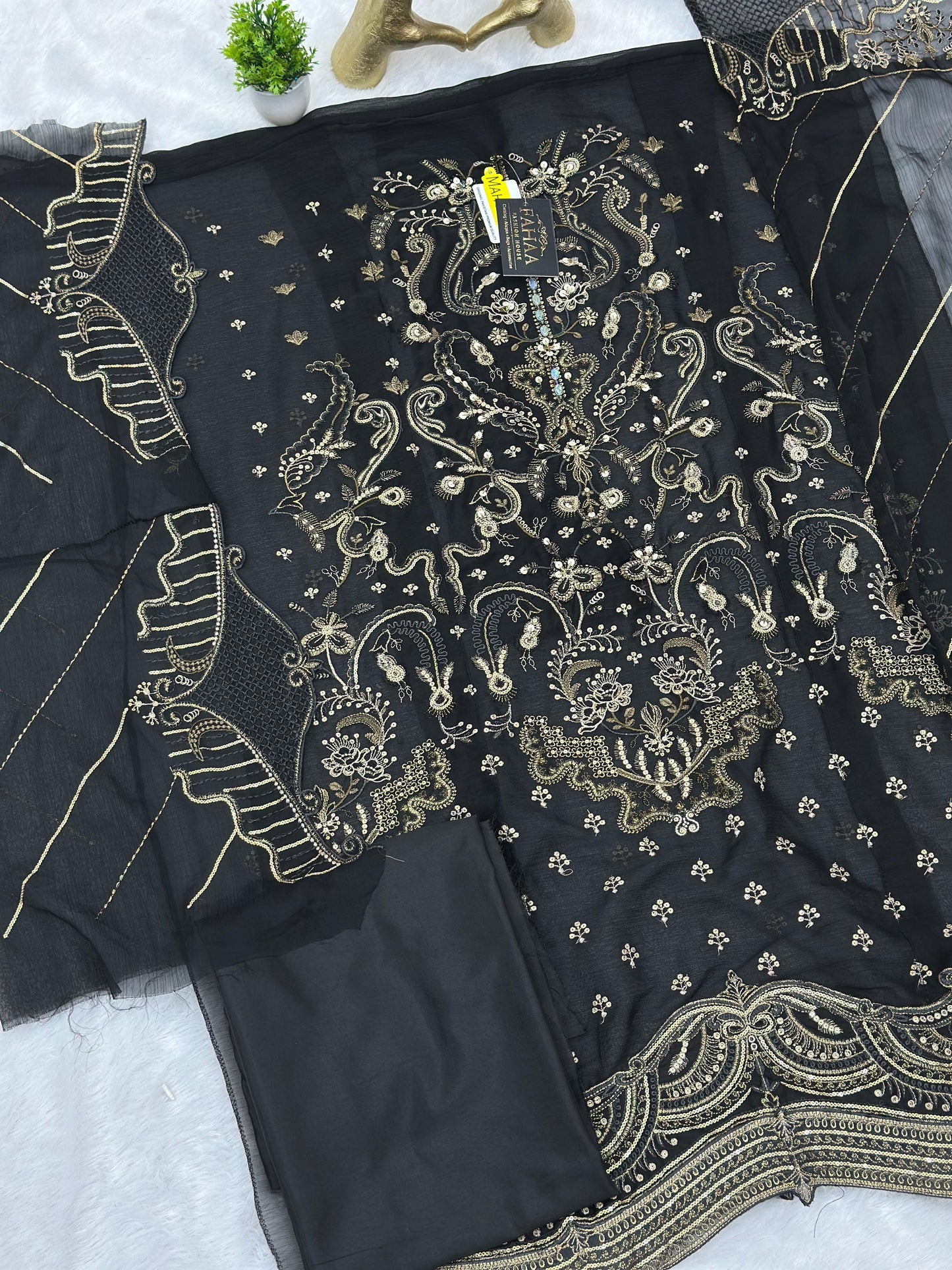733 Mah-E-Rooh Pakistani Party Wear Unstitched