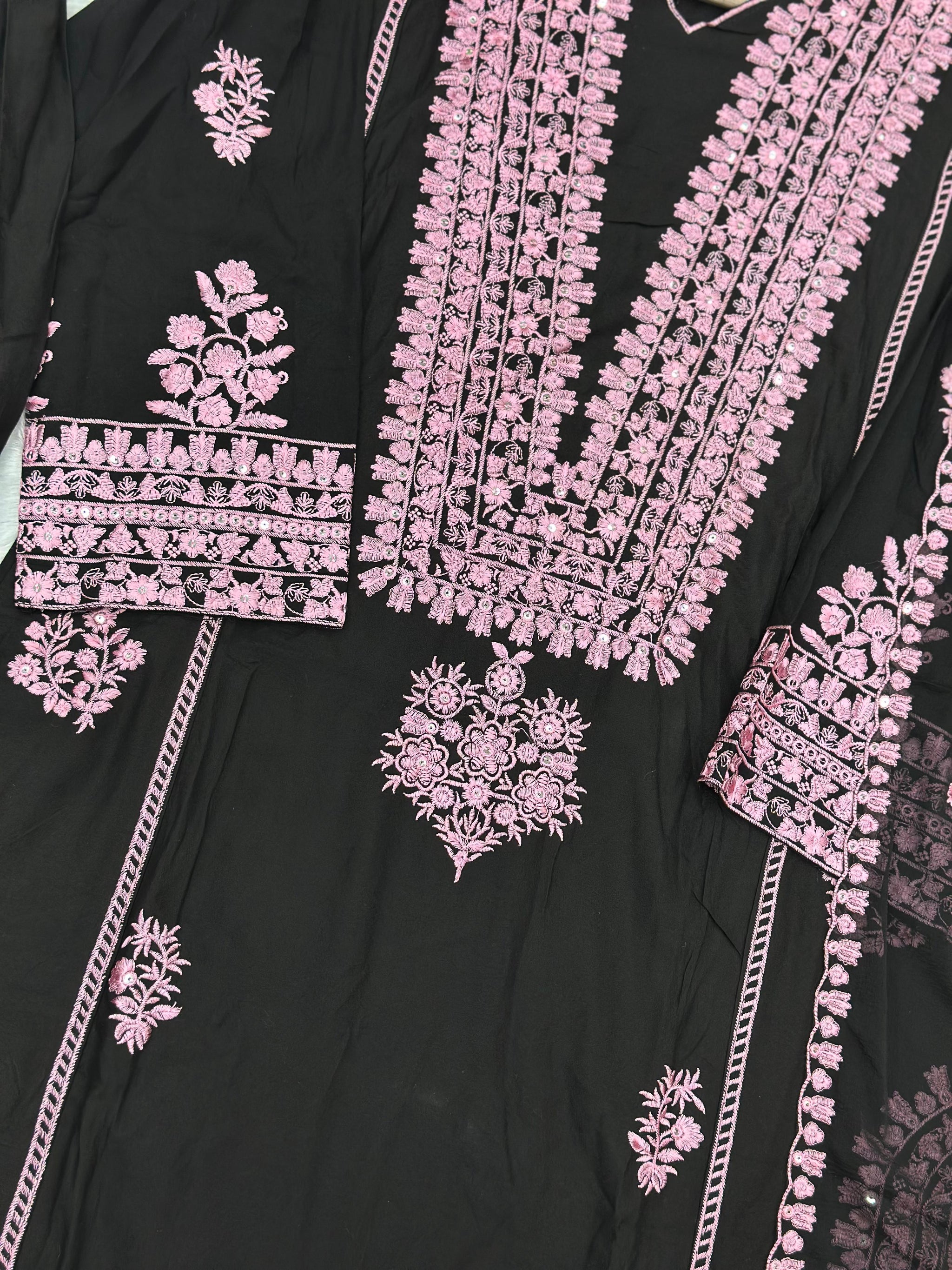 795 Readymade Pakistani Palazzo Coord-Set