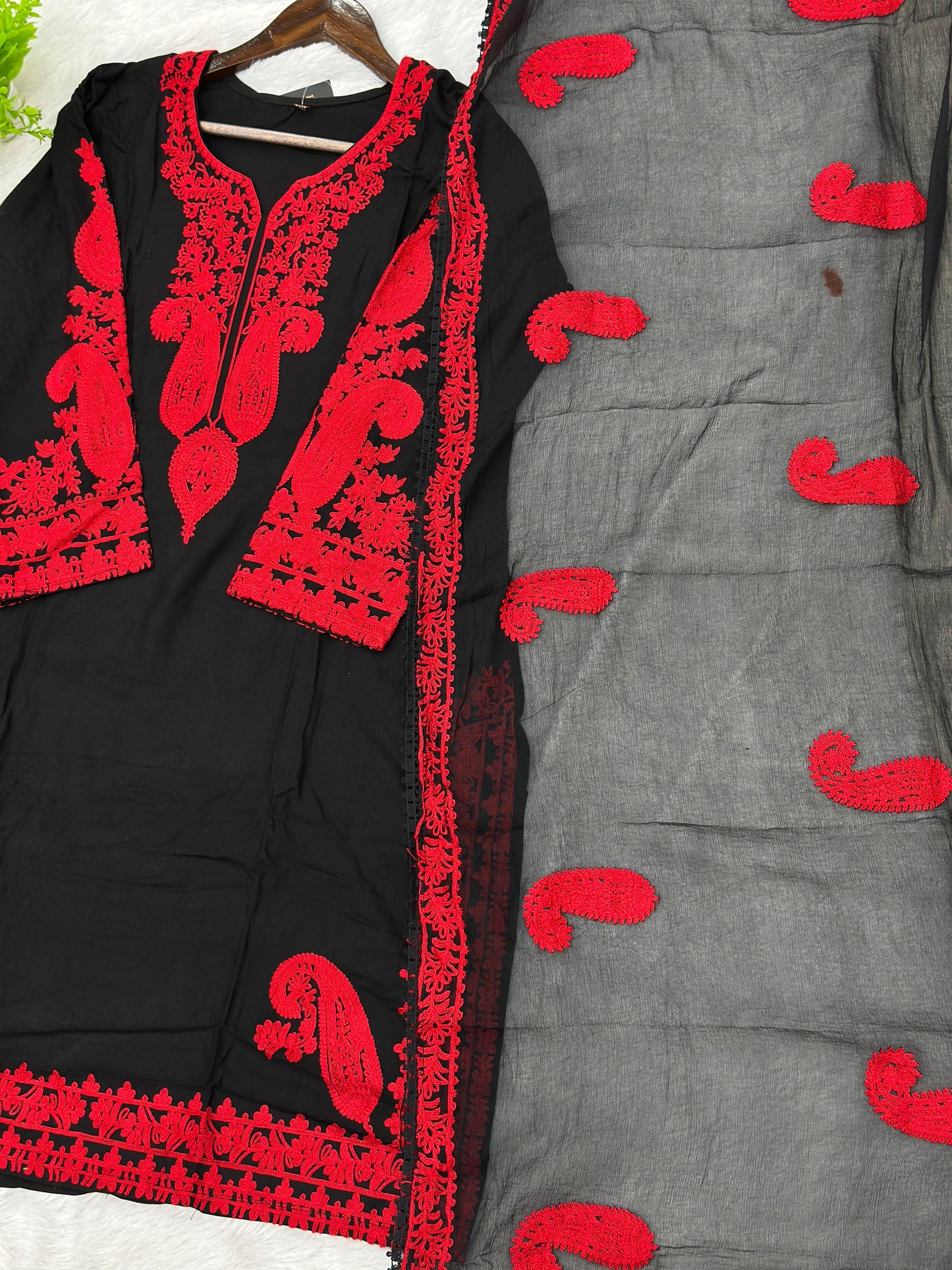 807 Readymade Pakistani 3pc Palazzo Coord-Set