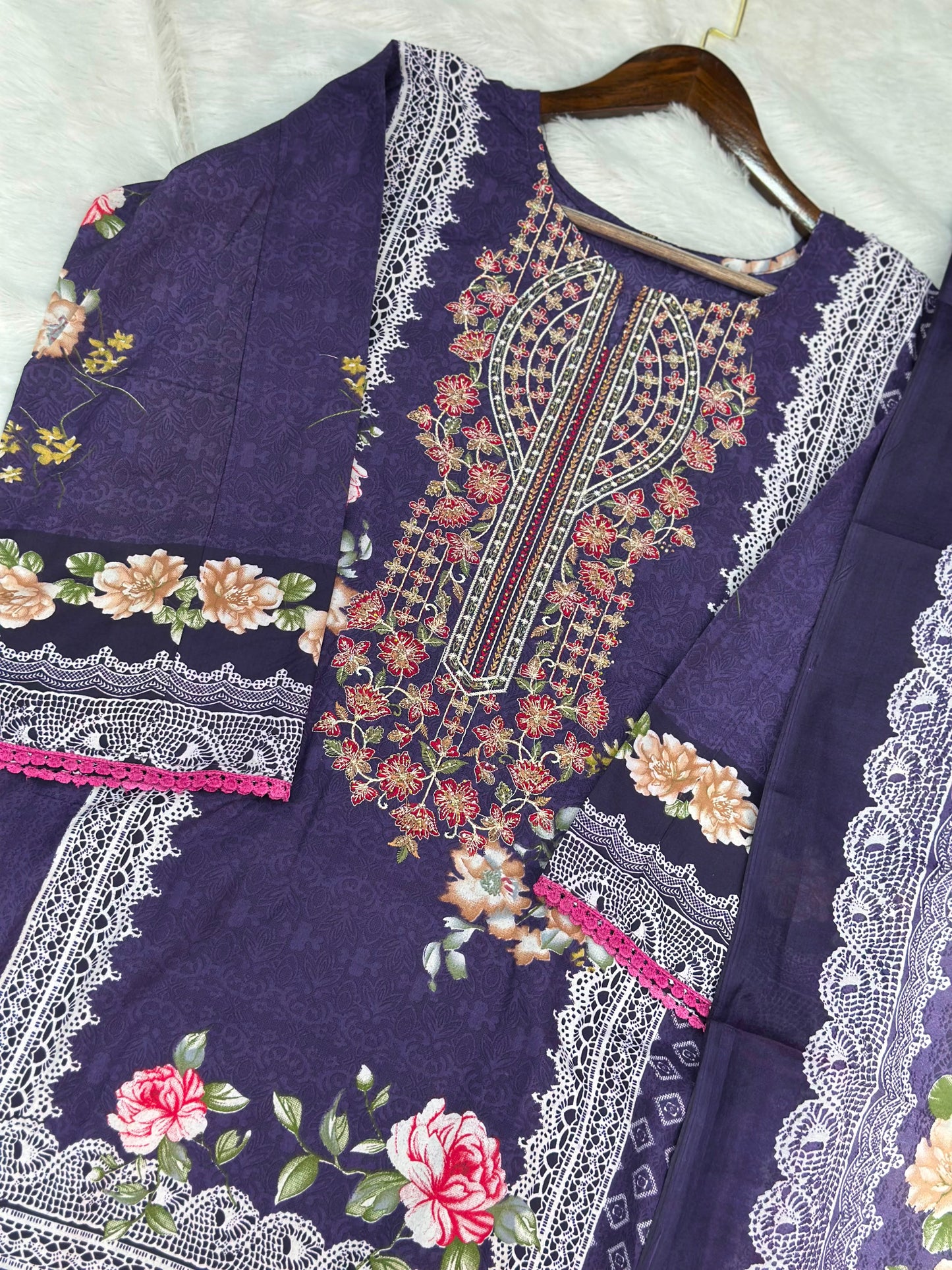 945 Pakistani Embroidered Suit