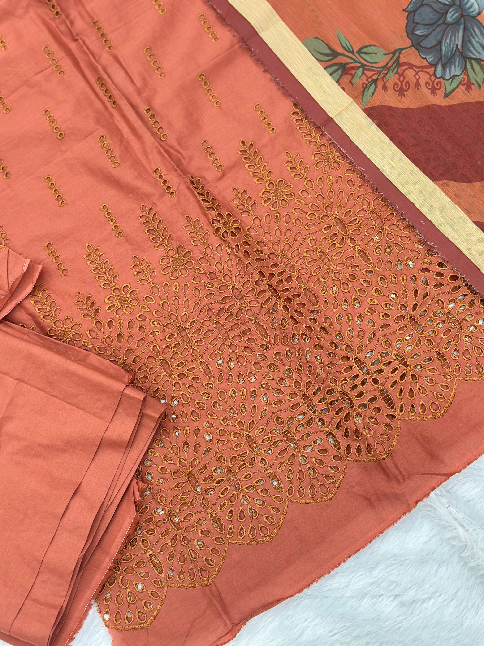 892 Unstitched OG Adan's Libas Zaria Chikankari Lawn Suit