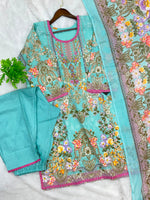 1310 Pakistani Embroidered Suit