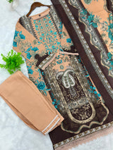 1048 Pakistani Embroidered Suit