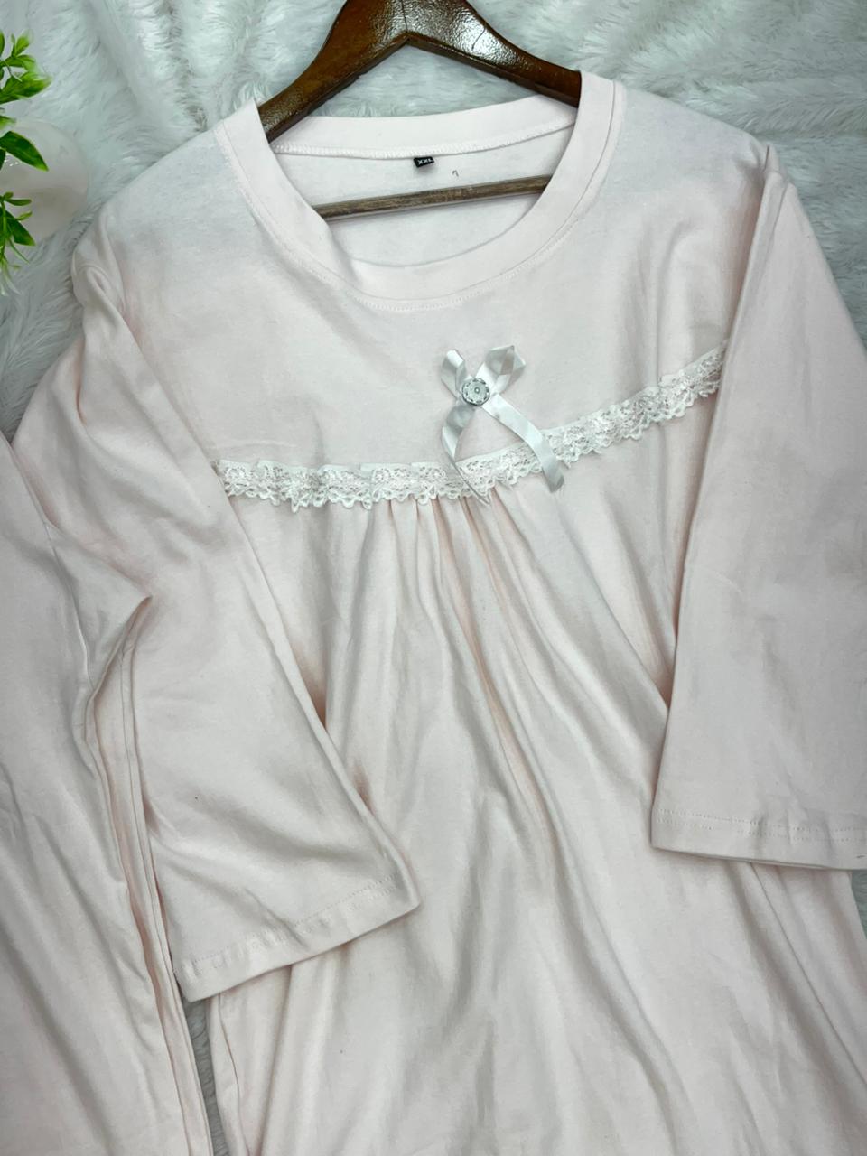 1349 Korean Bow Night Wear