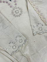 1431 Heavy Pakistani Partywear - Peach