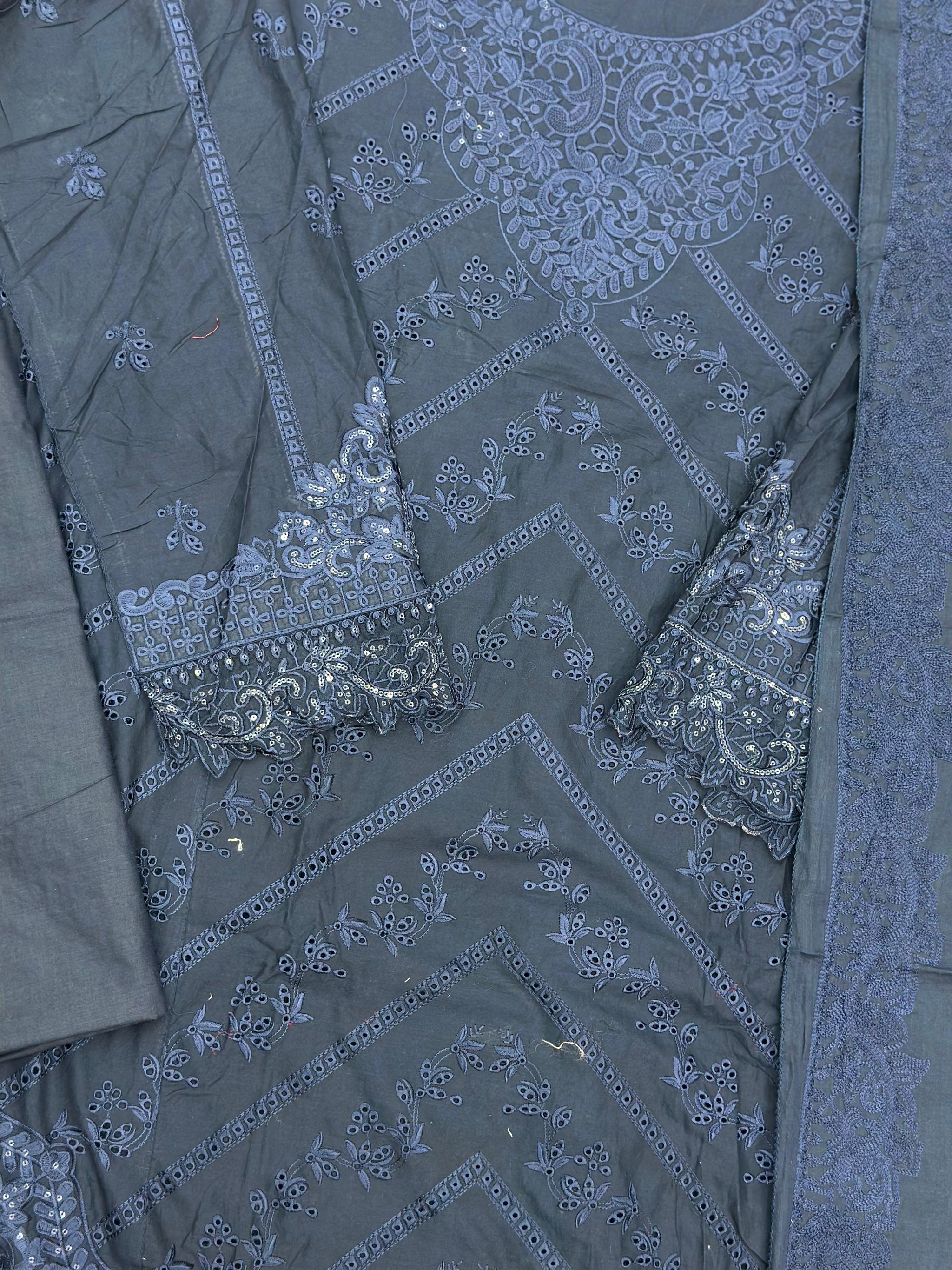 839 Adan Libas Pakistani Unstitched Lawn Suit