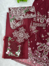 835 Elaf Pakistani Unstitched Lawn Suit
