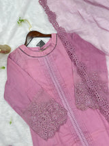 624 Premium Pakistani Party Wear - Pink