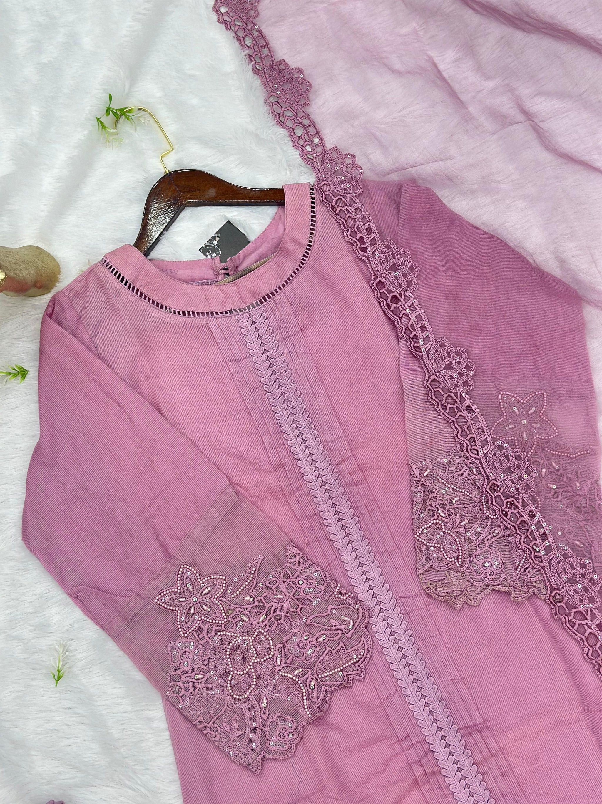624 Premium Pakistani Party Wear - Pink