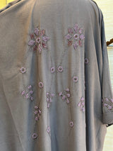 1116 The Premium Abaya - Taupe Gray