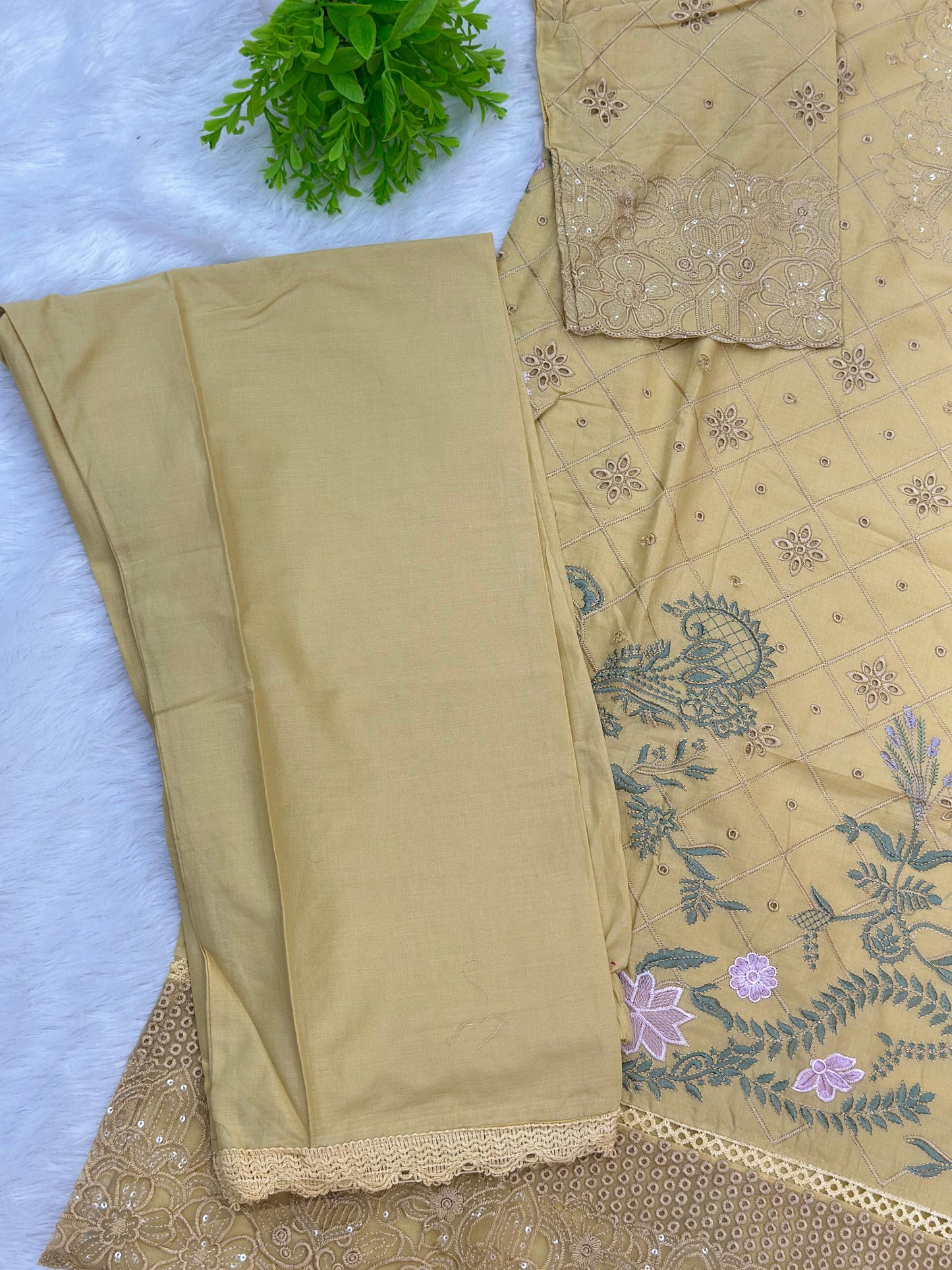 764 Readymade Pakistani Chikankari Suit