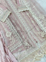 857 Readymade Mushk A-Line Sharara Set - Rosy Pink