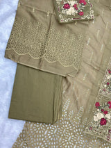 891 Unstitched OG Adan's Libas Zaria Chikankari Lawn Suit