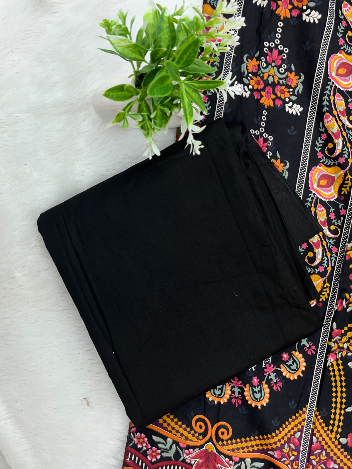 1409 Unstitched Casual Cotton Suit