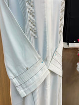 1123 The Premium Abaya - Ivory
