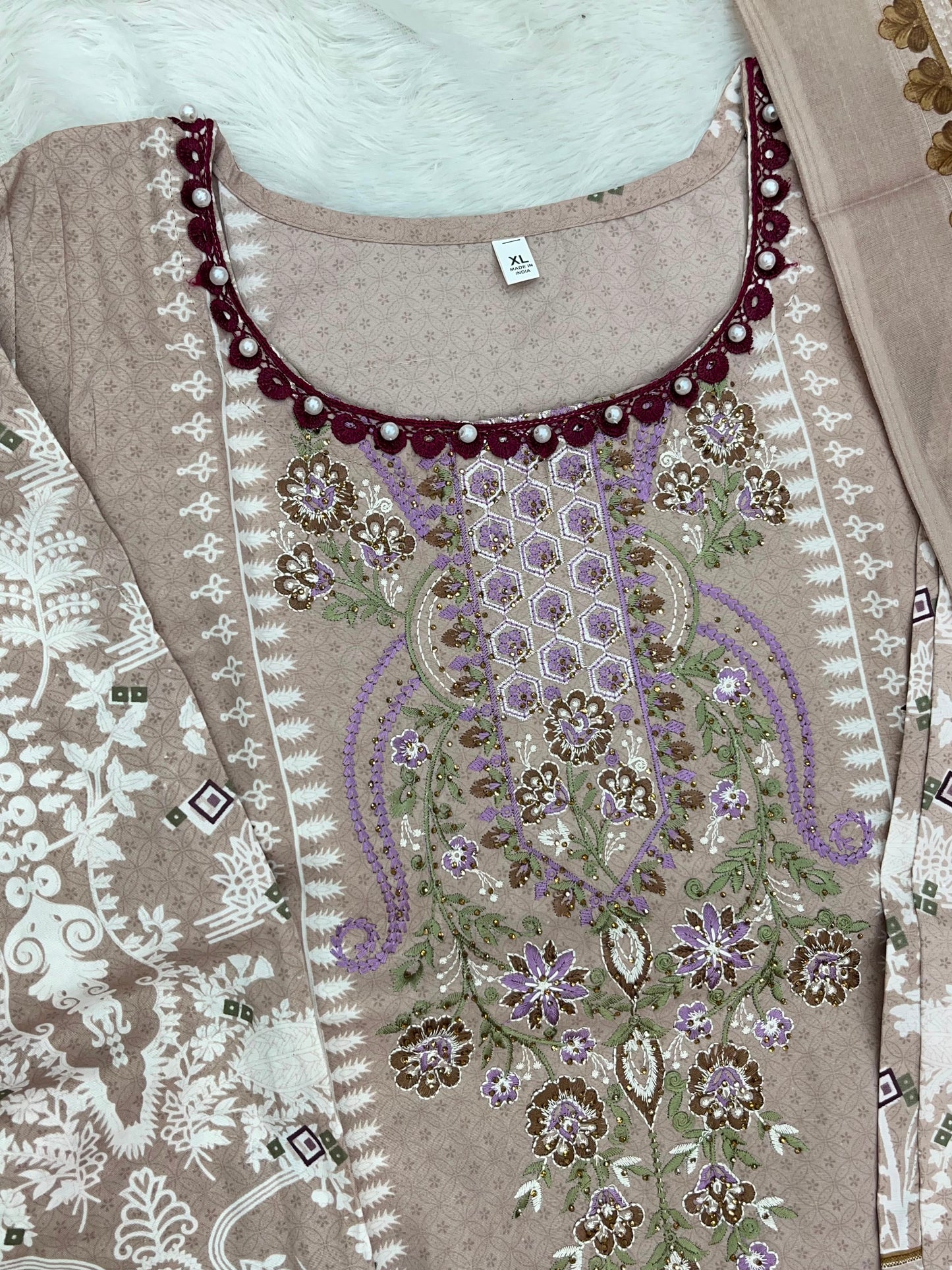 1317 Pakistani Embroidered Suit