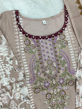 1317 Pakistani Embroidered Suit