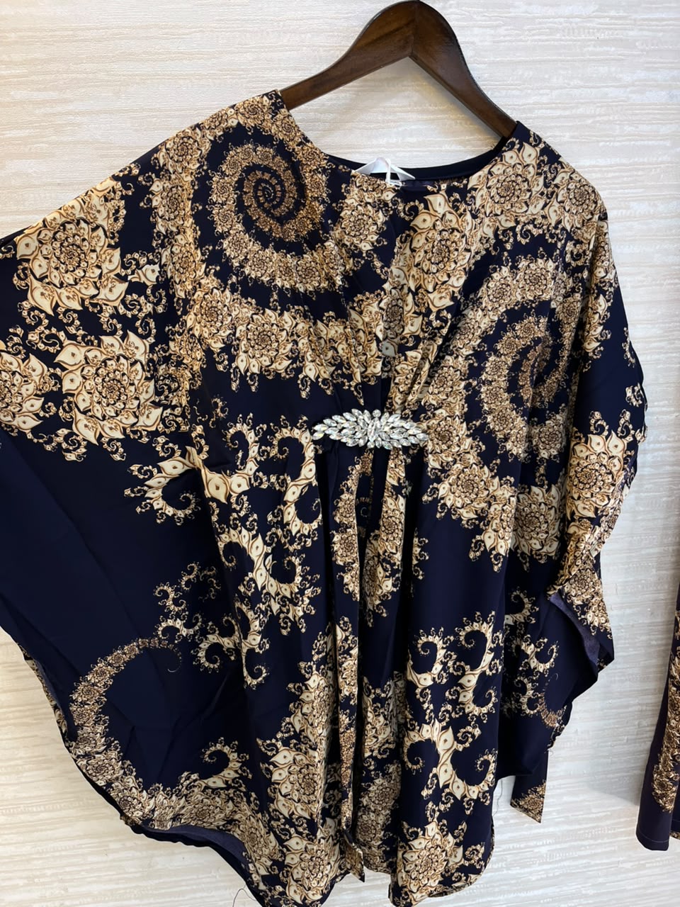 1201 Kaftan Coord Set - Royal Blue