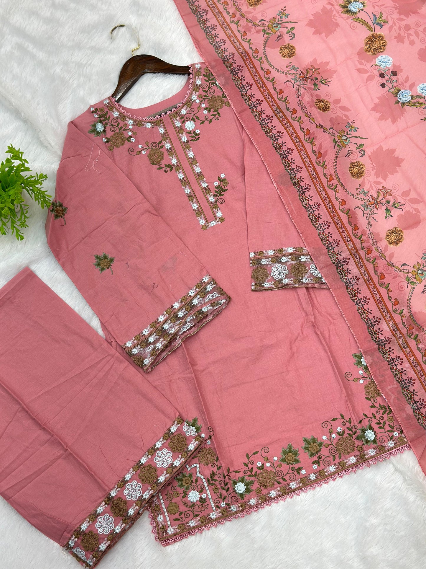 769 Readymade Pakistani Embroidered Suit