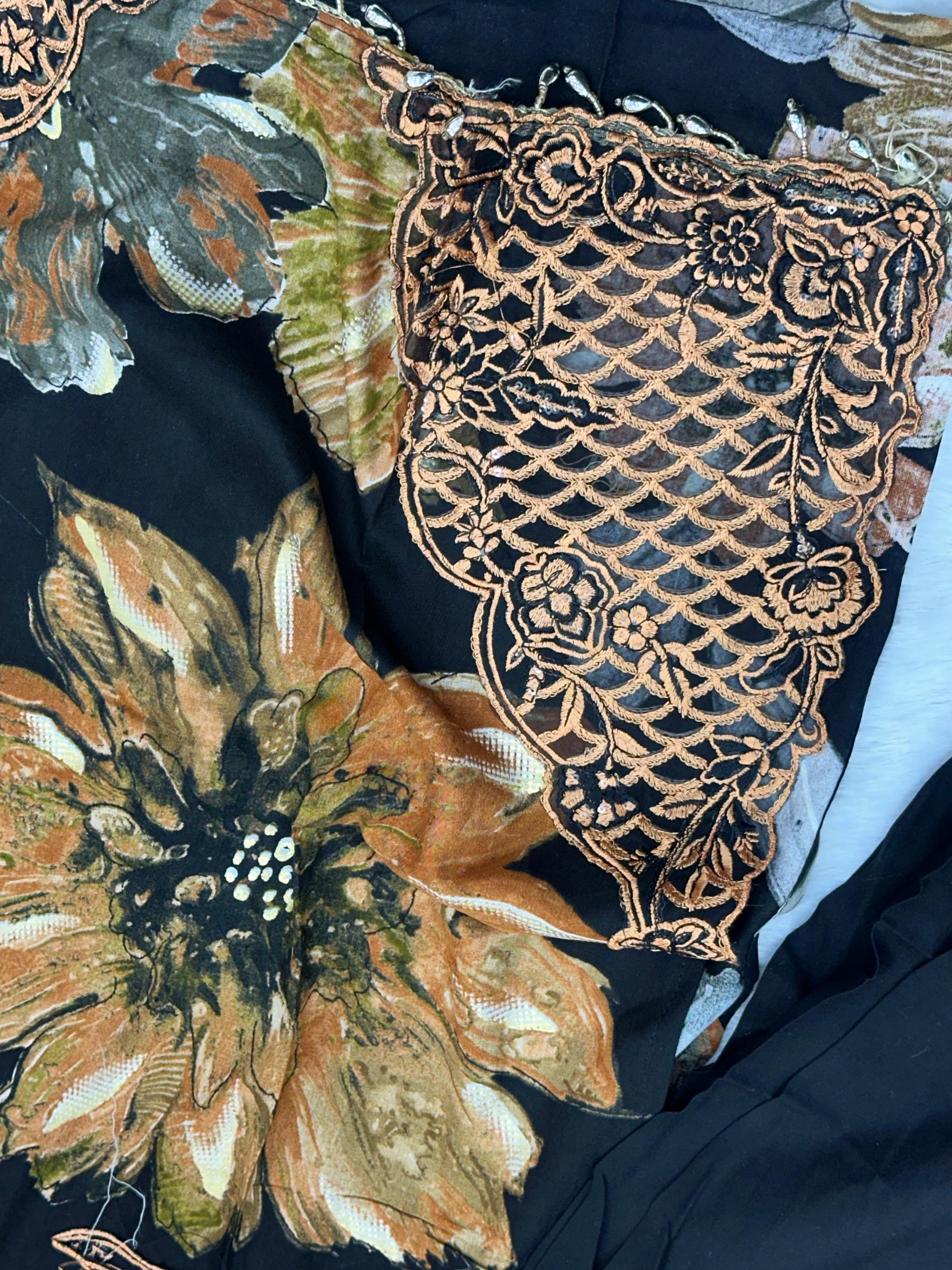 790 Readymade Pakistani Printed Coord-Set