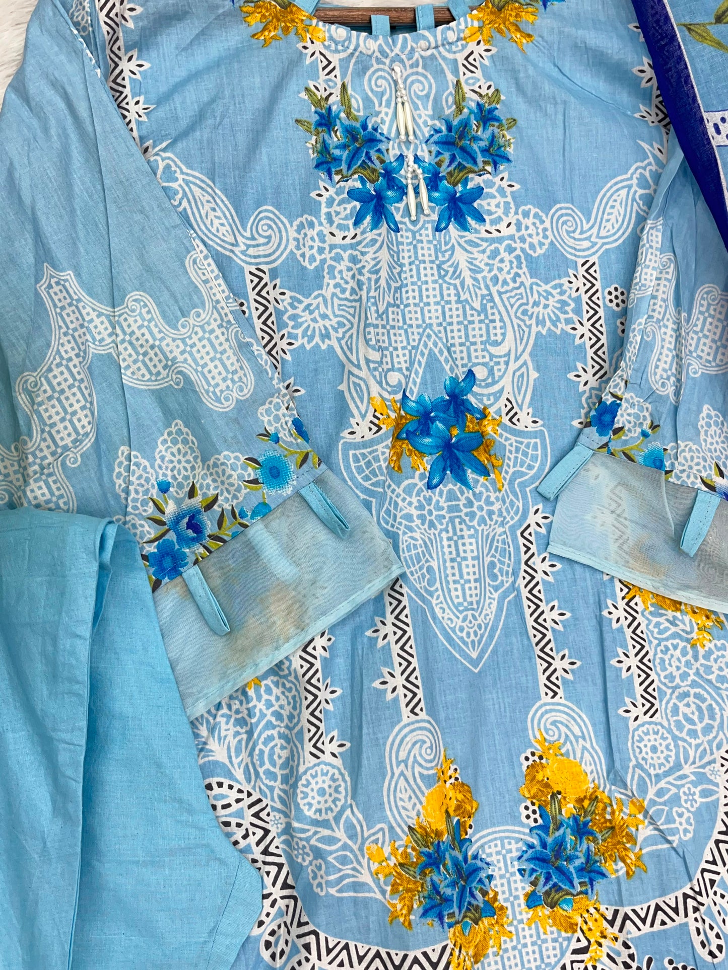 1301 Pakistani Customized Printed Suit